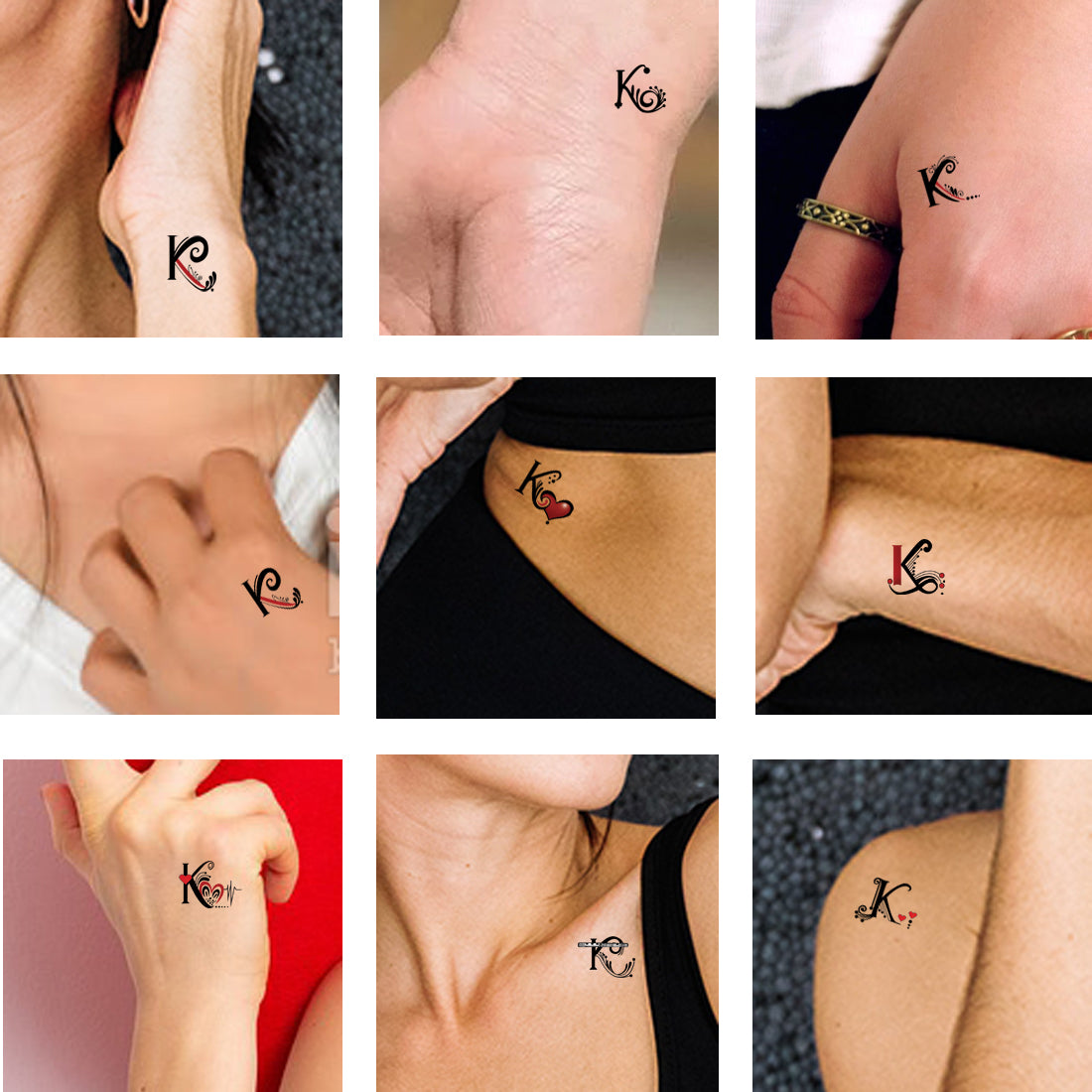 small letter tattoos for men