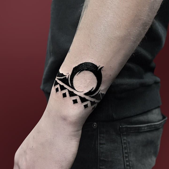 small Libra tattoos for men.