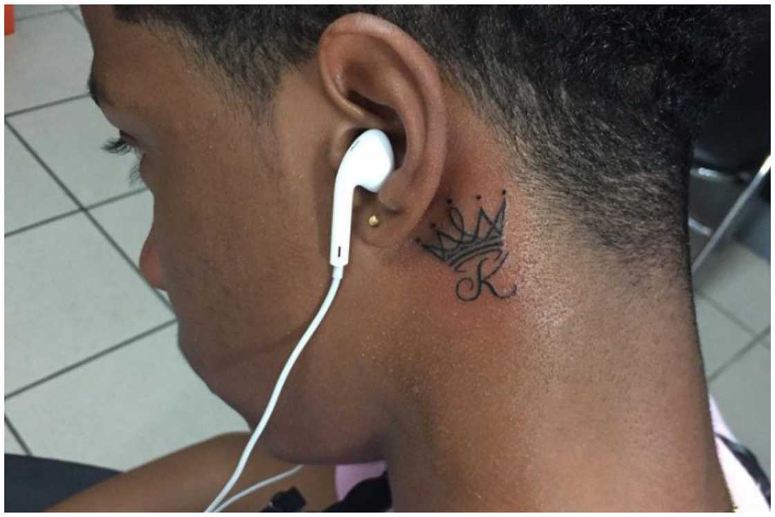 small neck tattoos for men 0024