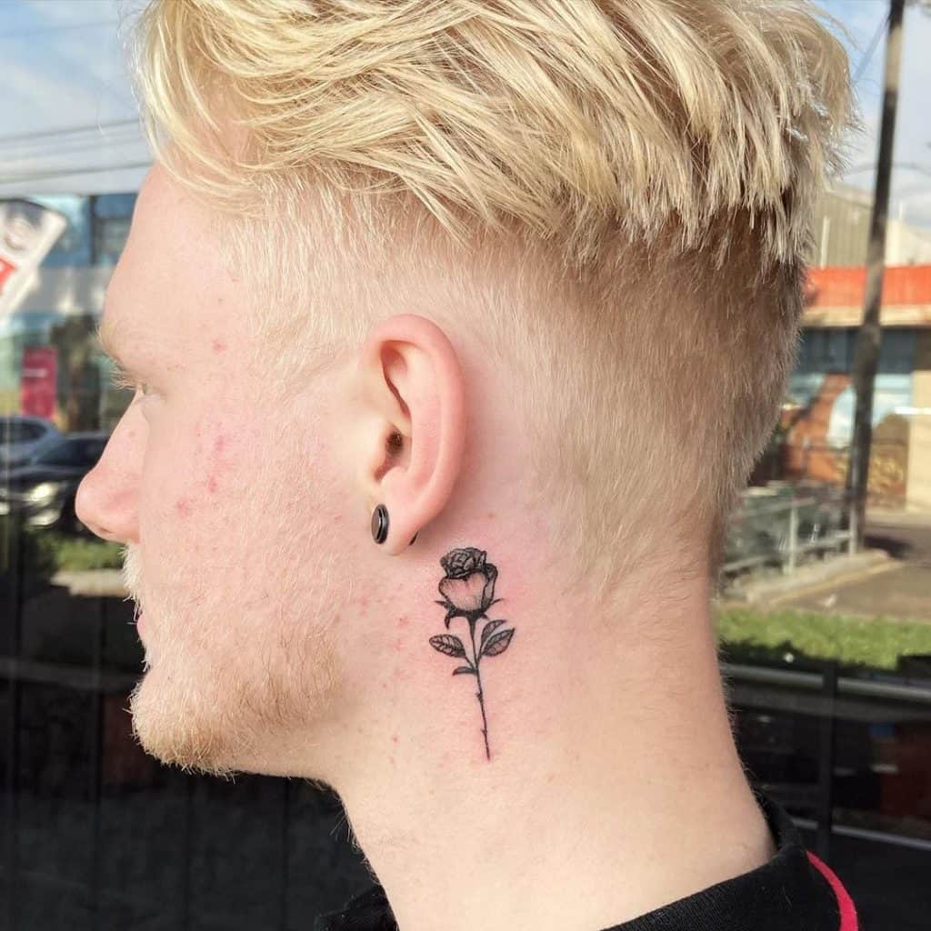 small neck tattoos for men 0060