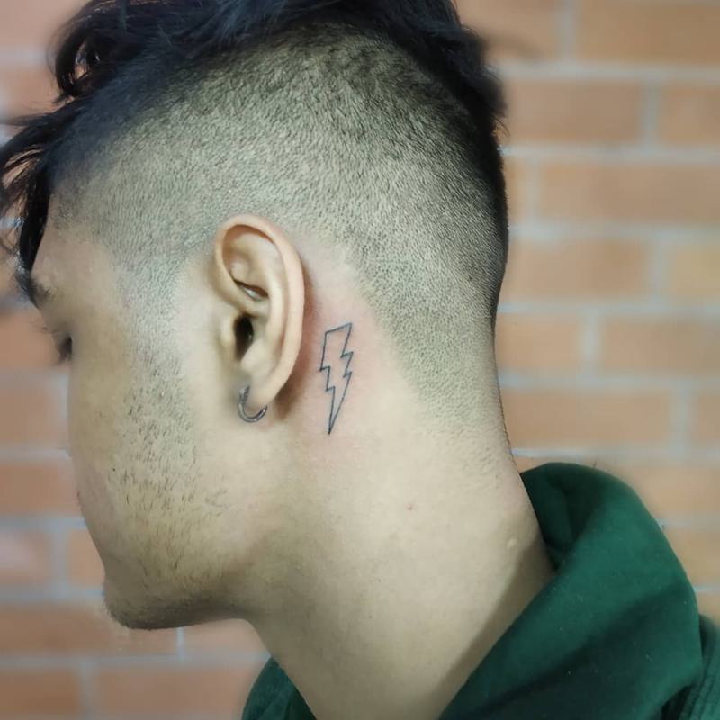 small neck tattoos for men 0065