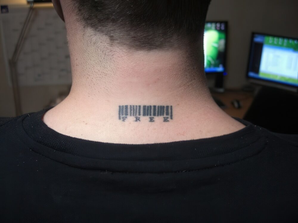 small neck tattoos for men 0078