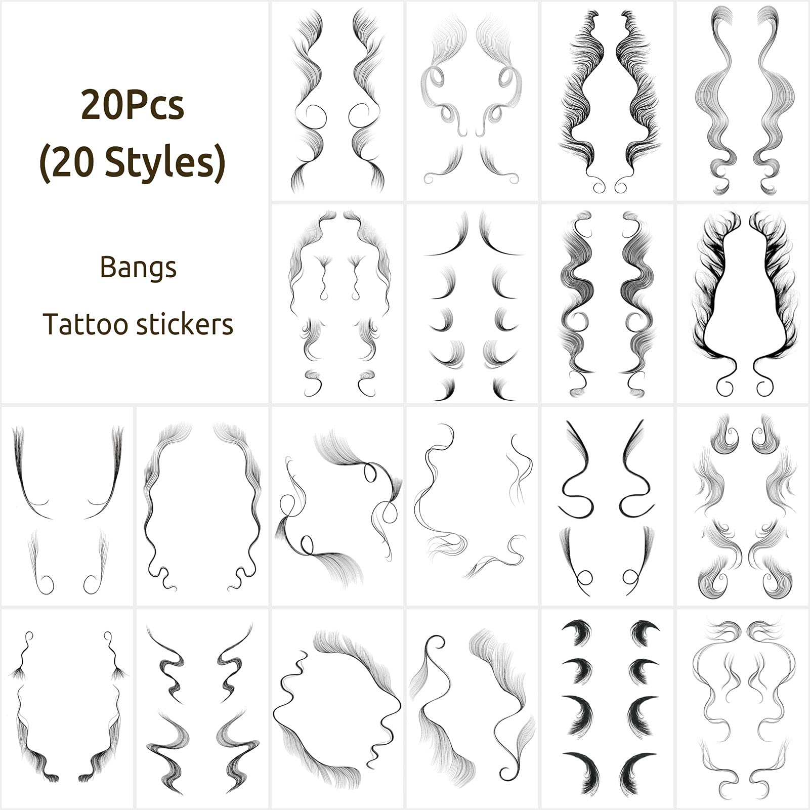 small sideburn tattoos for men 0085