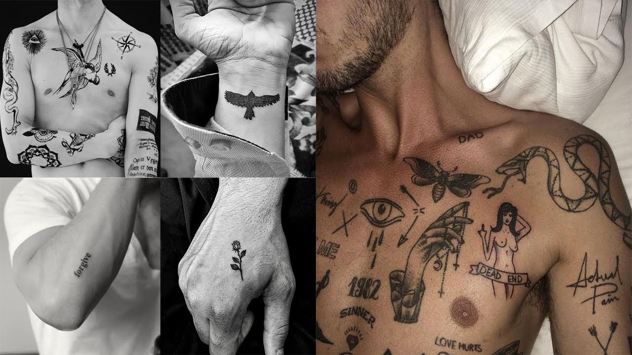 small tattoos for men on back 0011