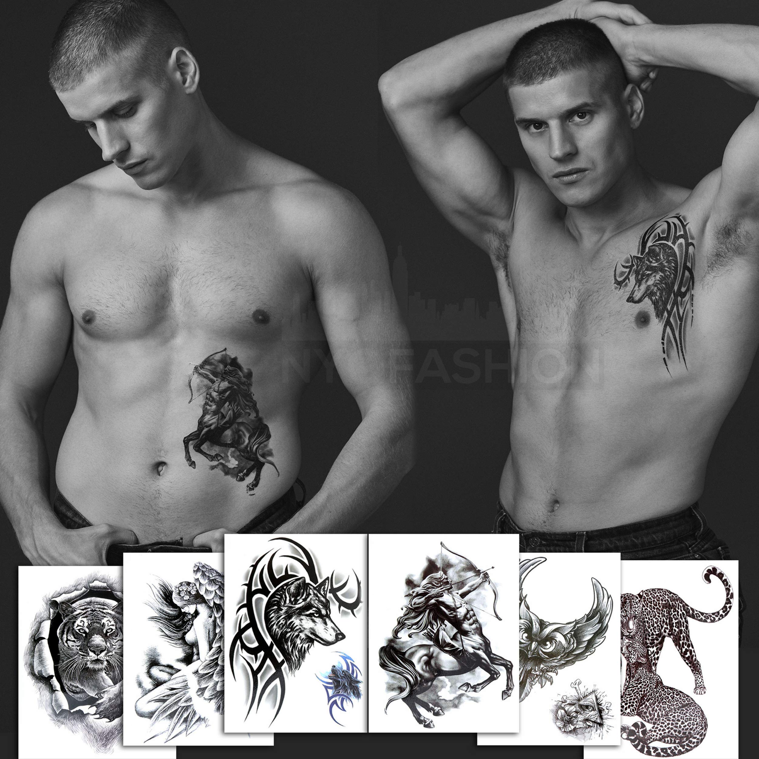 small tattoos for men on back 0044