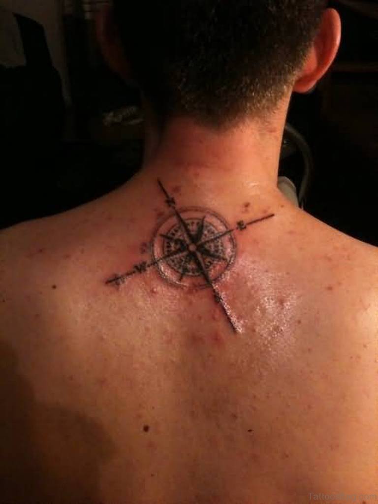 small tattoos for men on back 0082