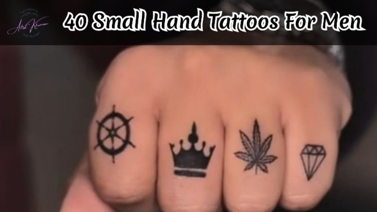 small tattoos for men on hand 0018