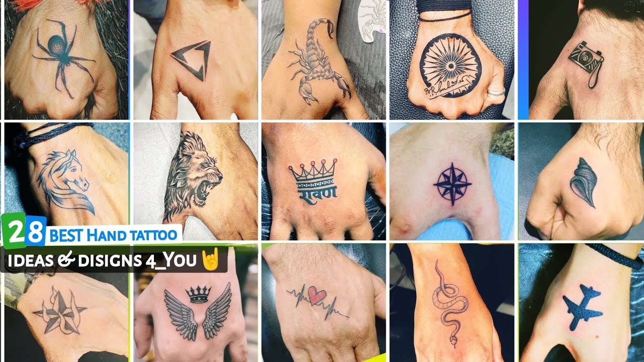 small tattoos for men on hand 0025