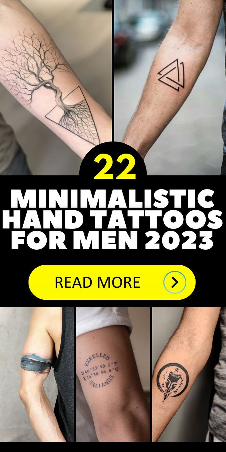 small tattoos for men on hand 0069