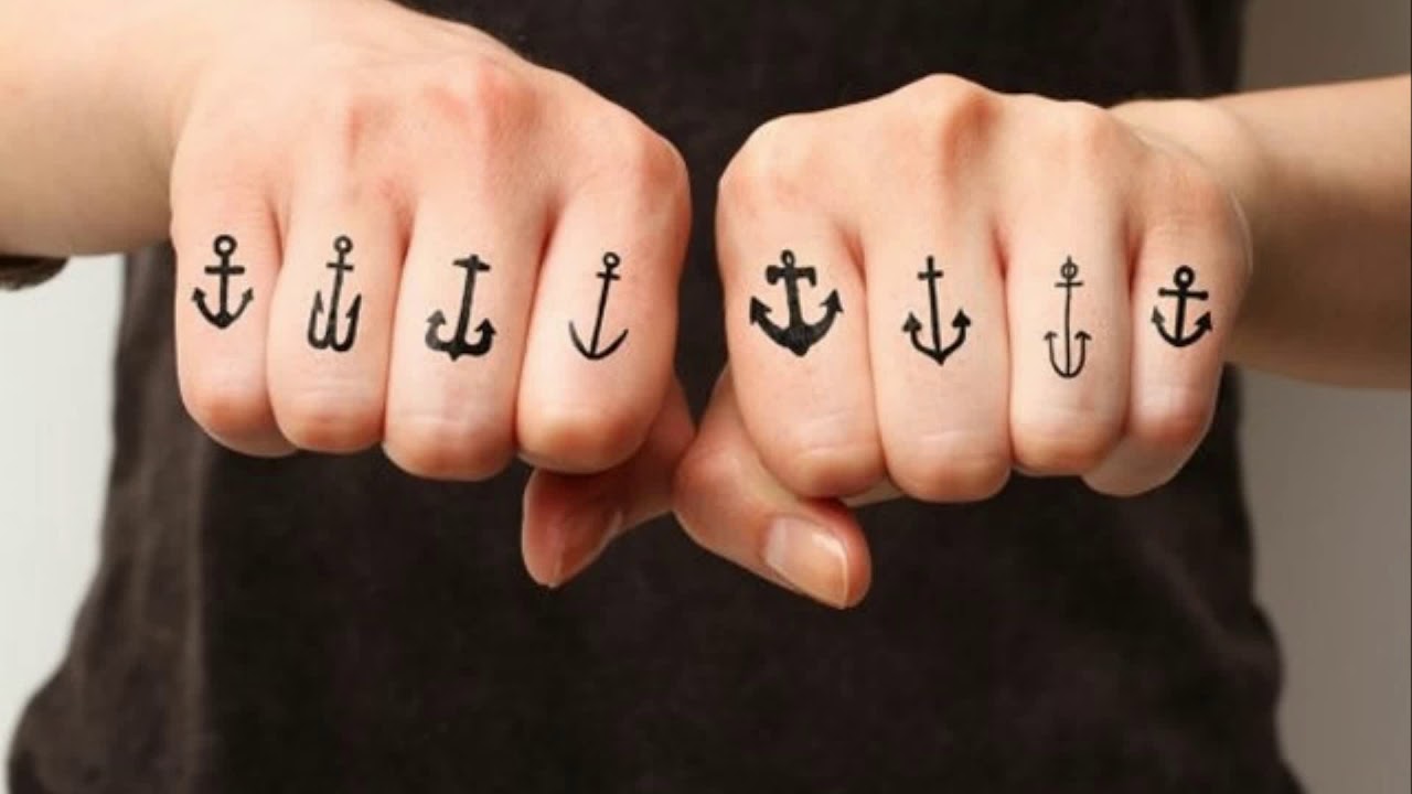 small tattoos for men on hand 0095