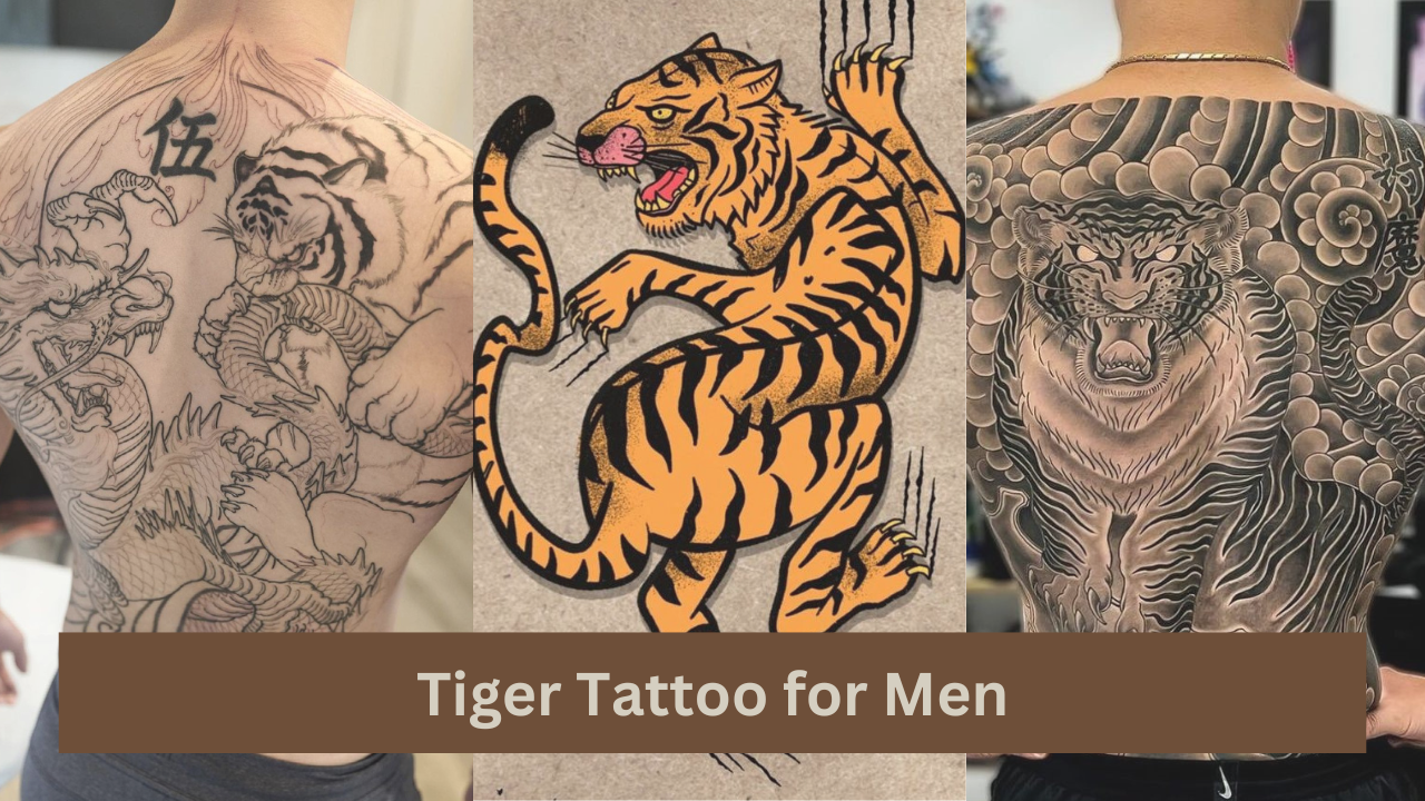 small tiger tattoos for men