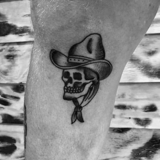 small Western tattoos for men