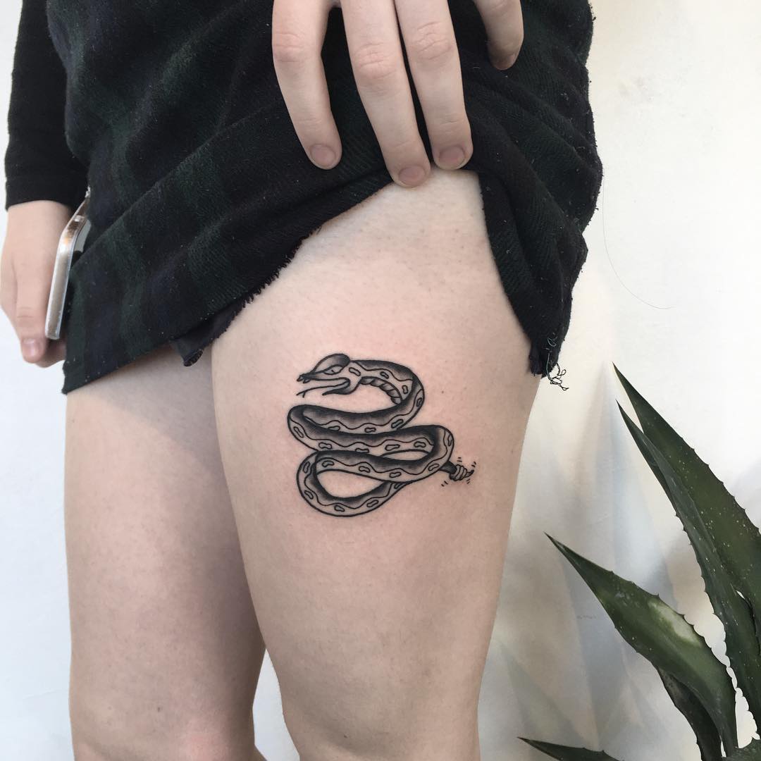 snake tattoos for men 0017