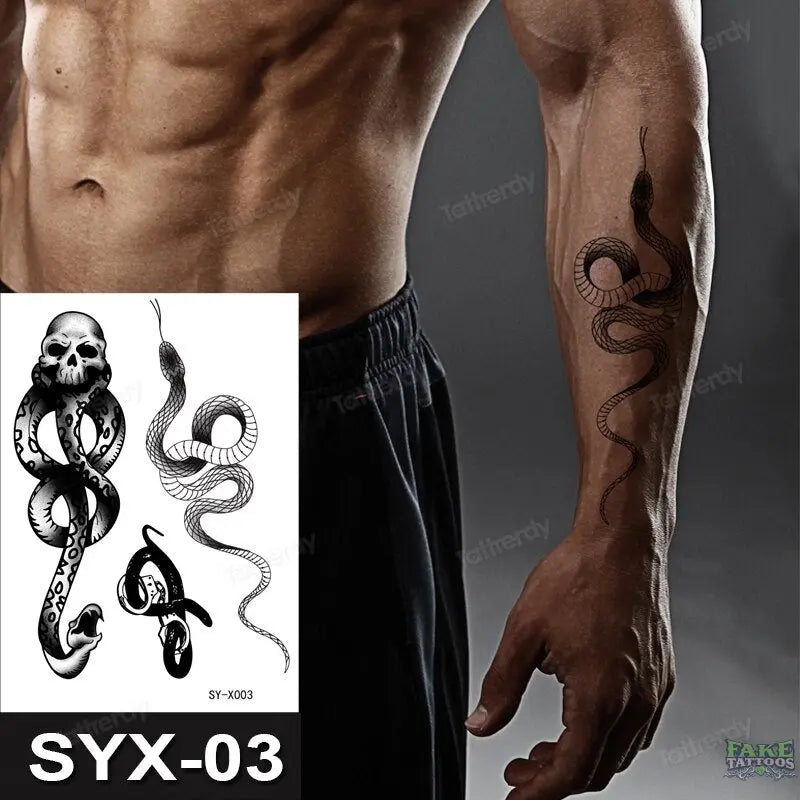 snake tattoos for men 0033