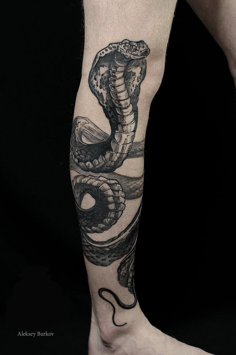 snake tattoos for men 0039