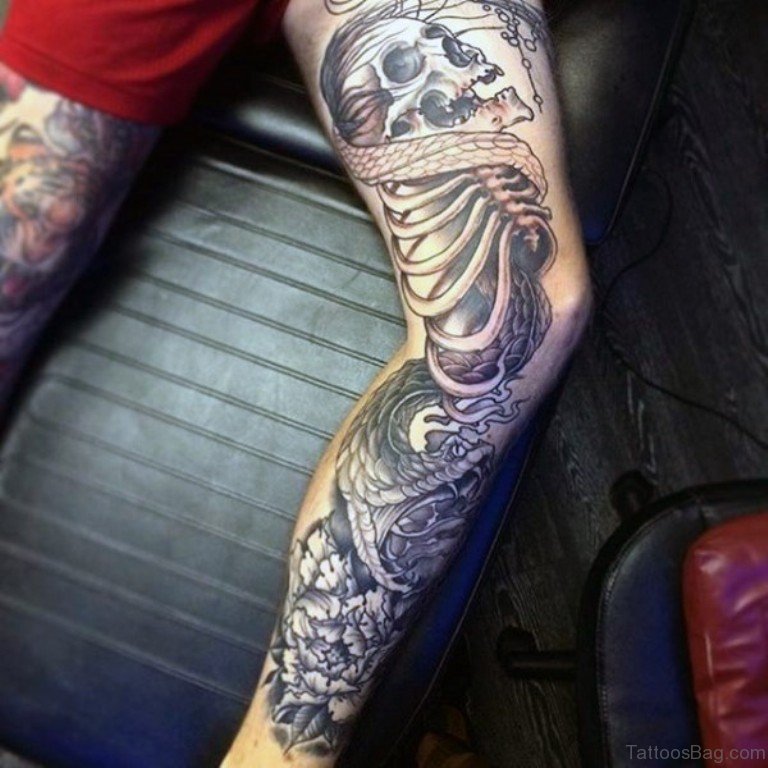 snake tattoos for men 0048