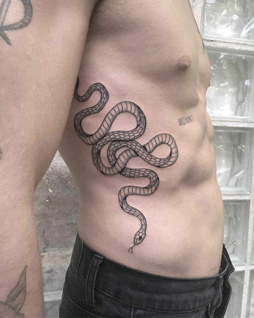 snake tattoos for men 0085