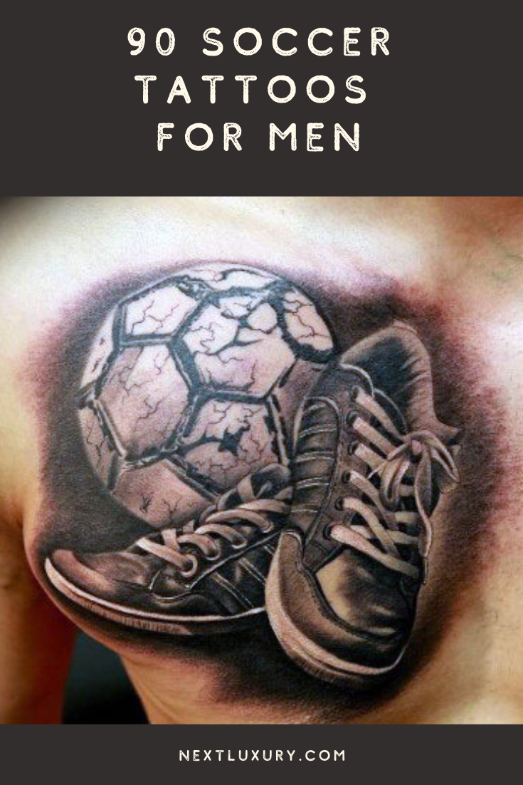 soccer tattoo ideas for men