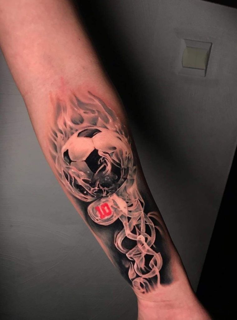 soccer tattoos for men 0019