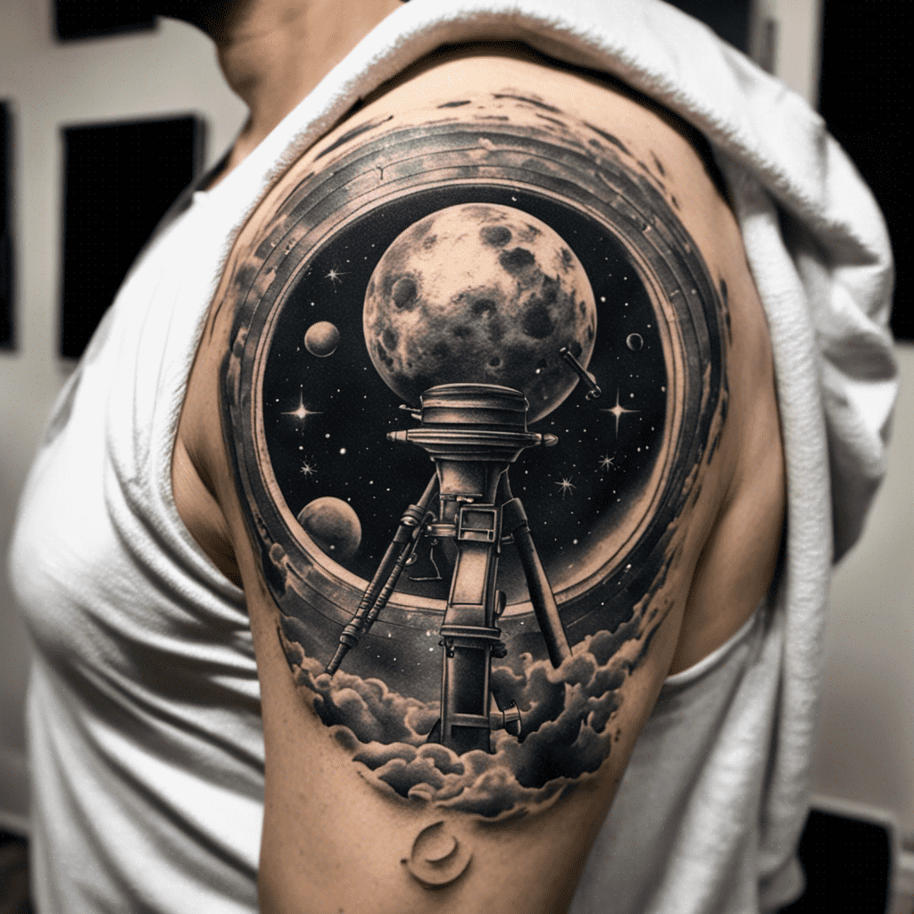 space tattoos for men 0010