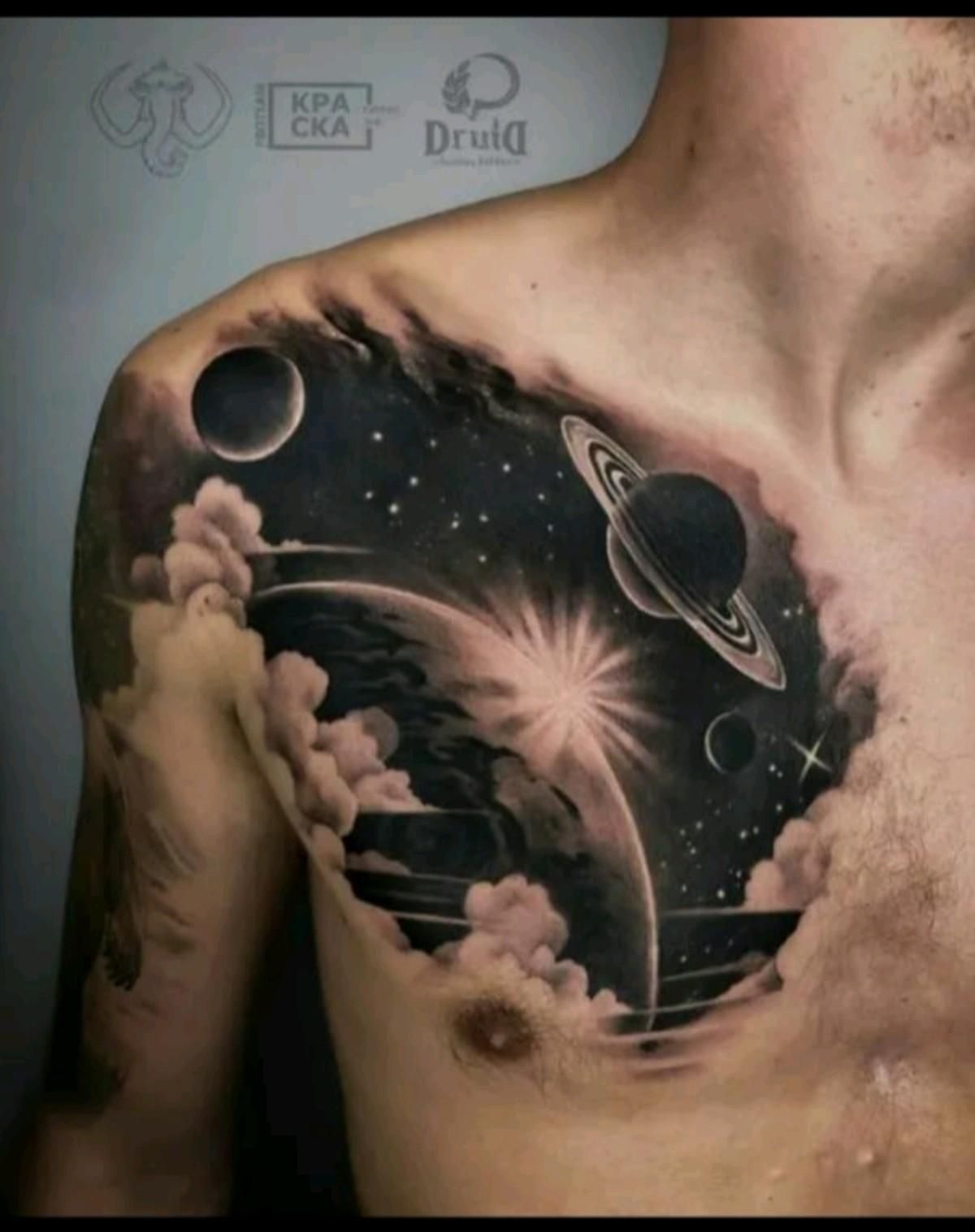 space tattoos for men 0013