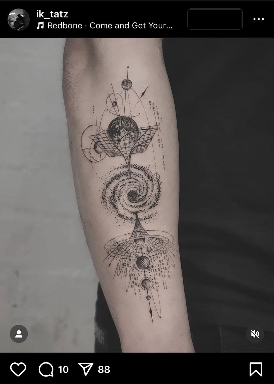 space tattoos for men 0014