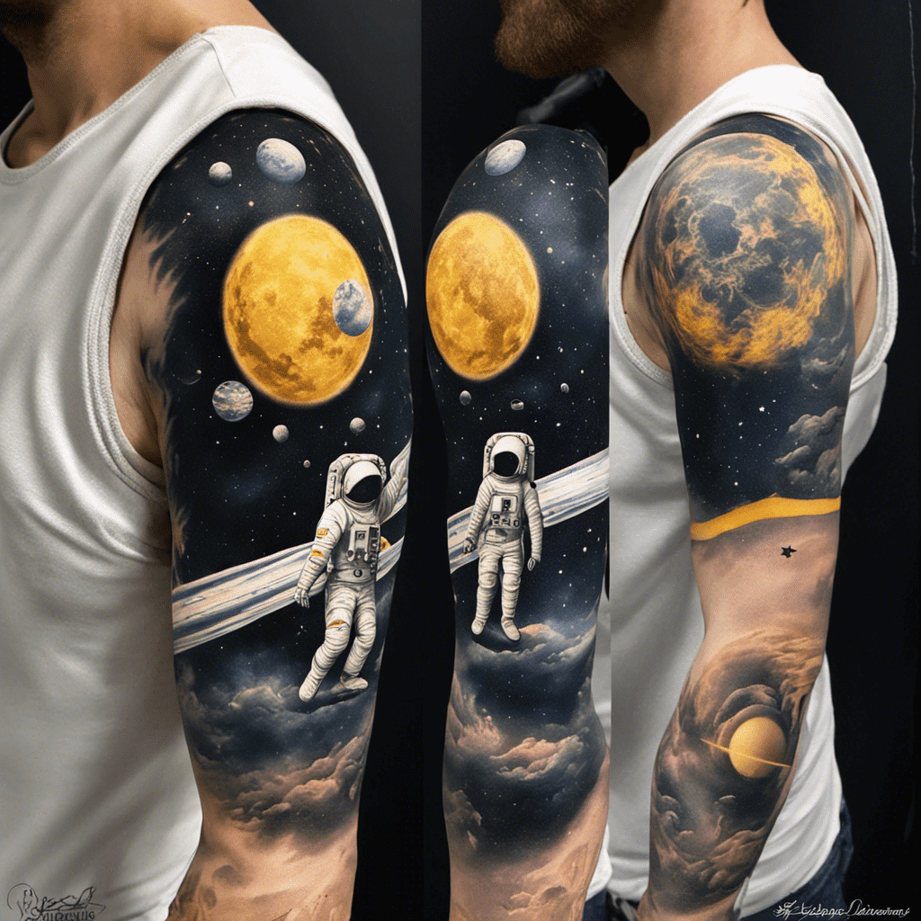 space tattoos for men 0016