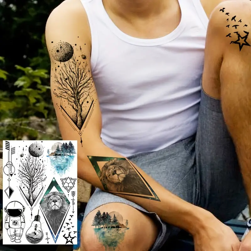 space tattoos for men 0022