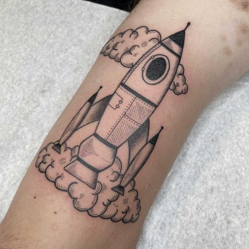 space tattoos for men 0062