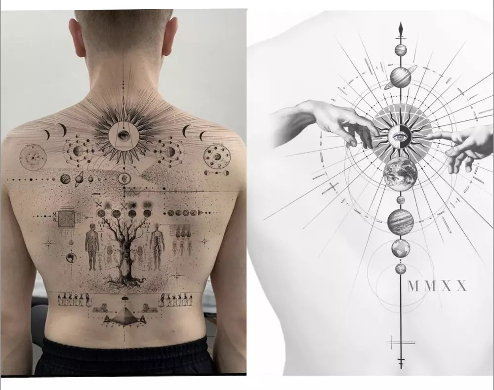 space tattoos for men 0066