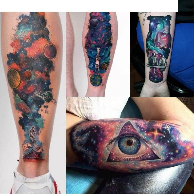 space tattoos for men 0070