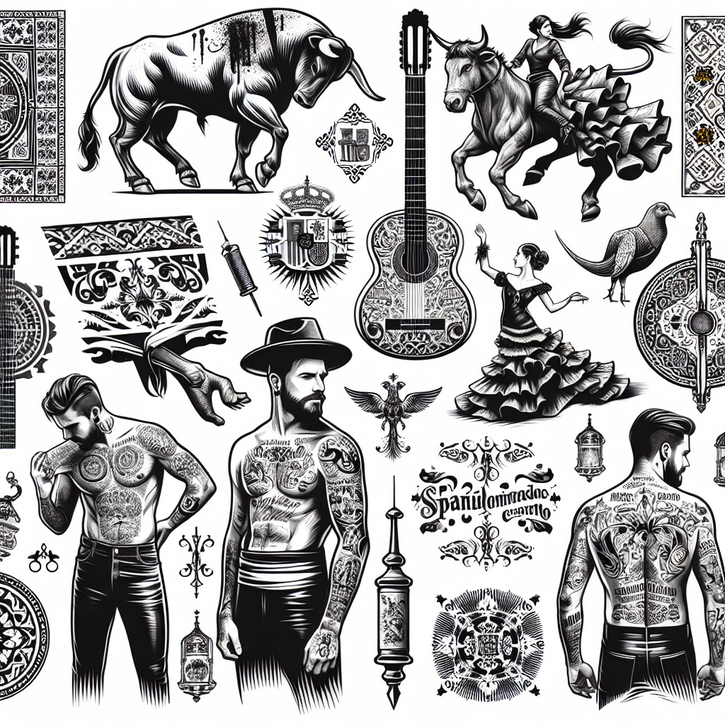 Spanish tattoo designs for men