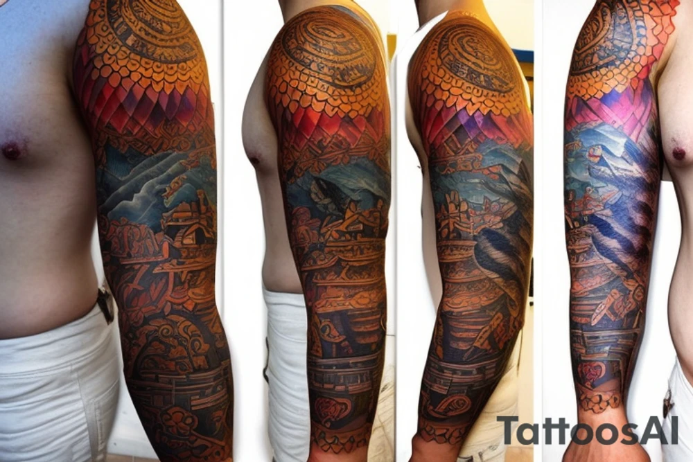 Spanish tattoos for men 0016