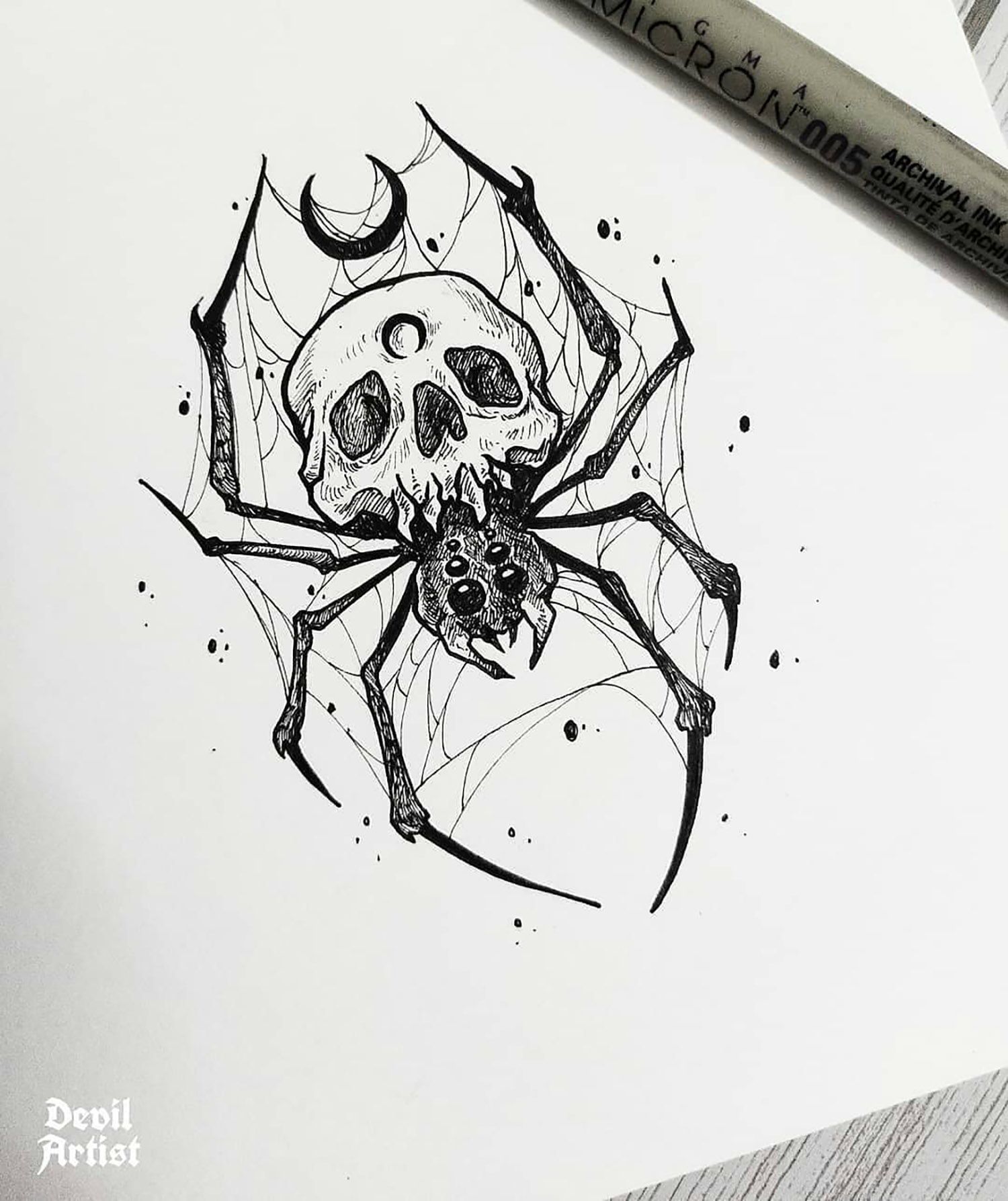 spider tattoos for men 0029