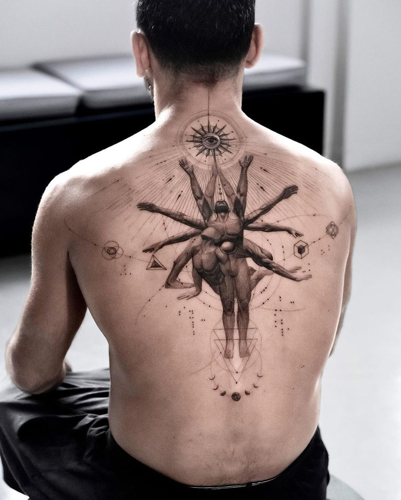 spine tattoos for men 0021