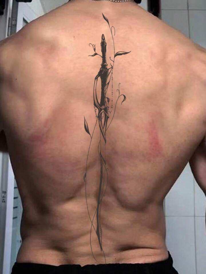 spine tattoos for men 0055