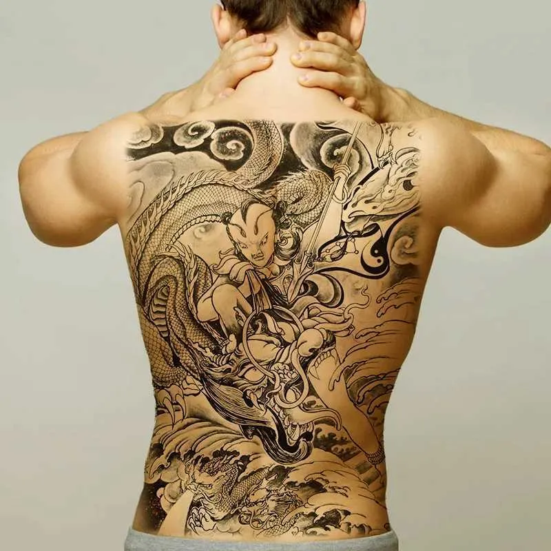 spine tattoos for men 0096