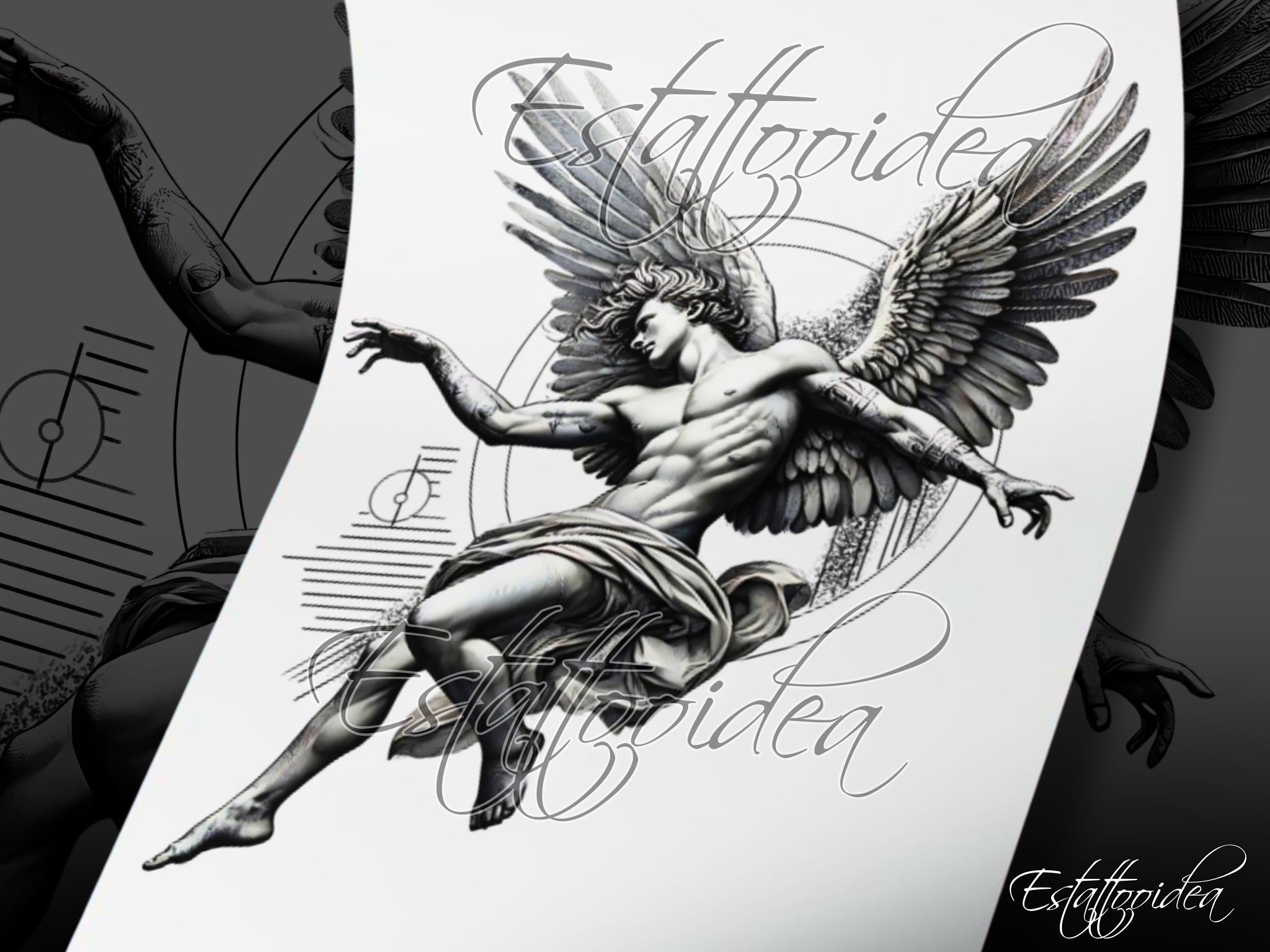 spiritual significance of archangel tattoos for men