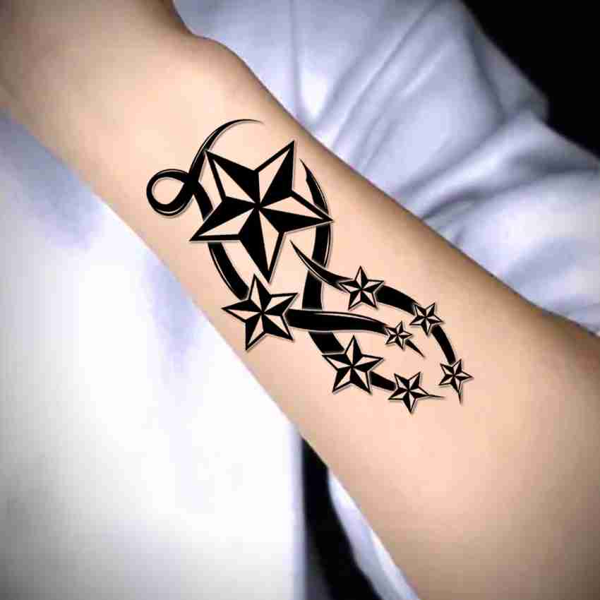 star tattoos for men designs