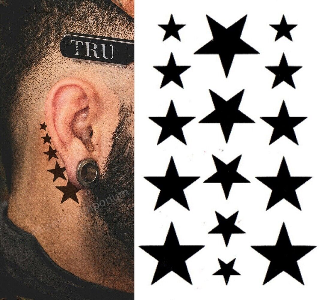 star tattoos for men 0011