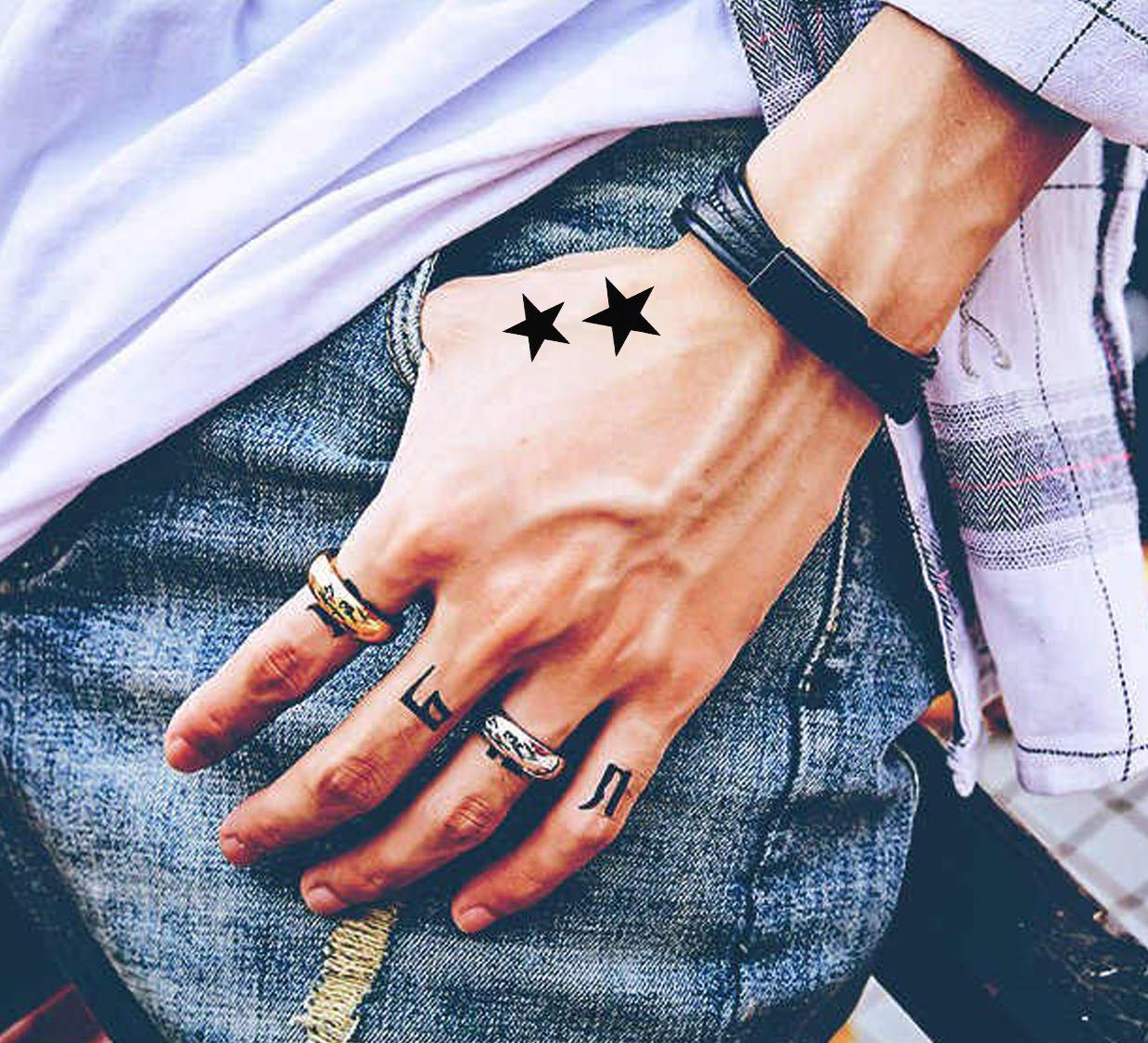 star tattoos for men 0012