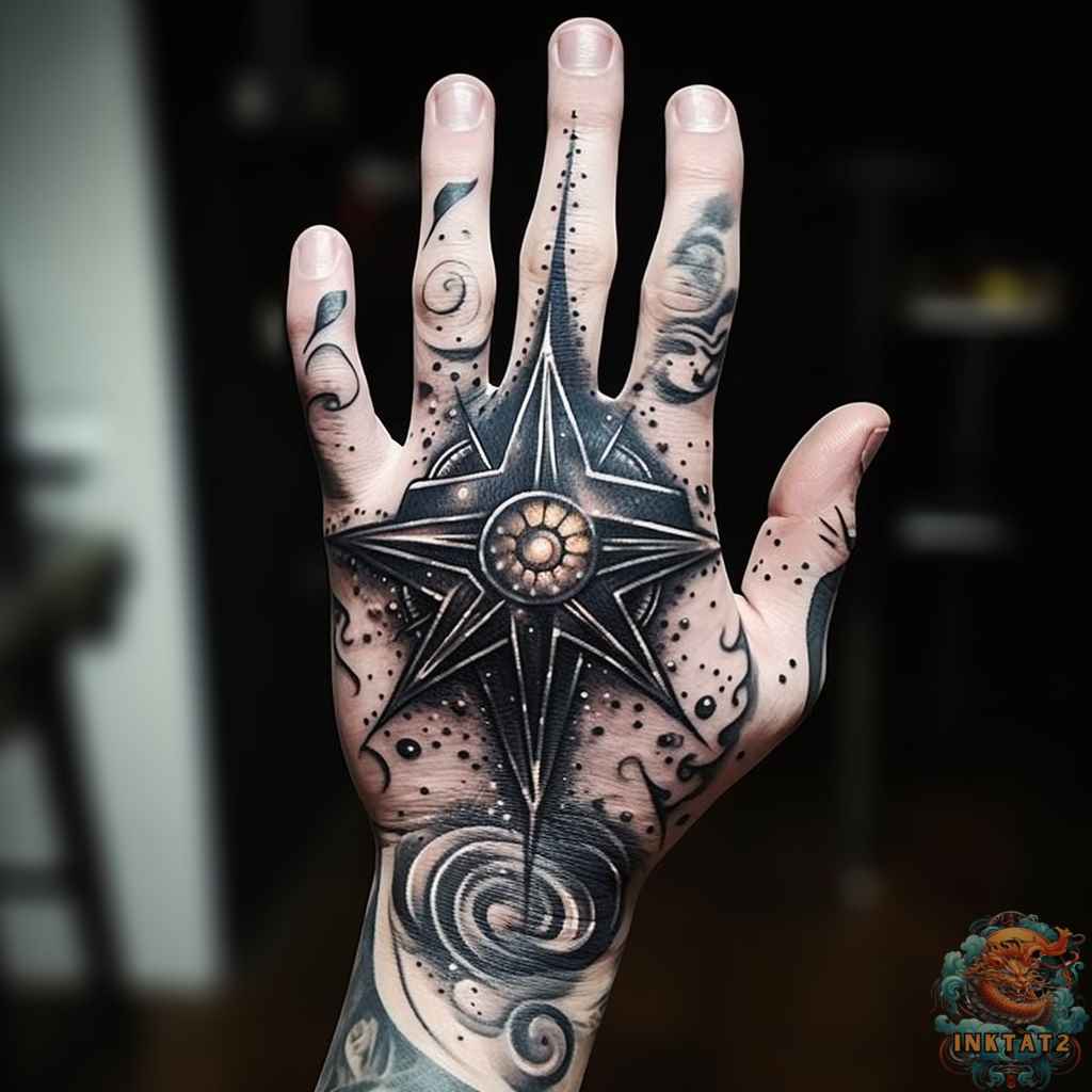 star tattoos for men 0024