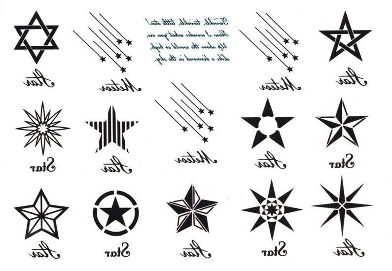 star tattoos for men 0029