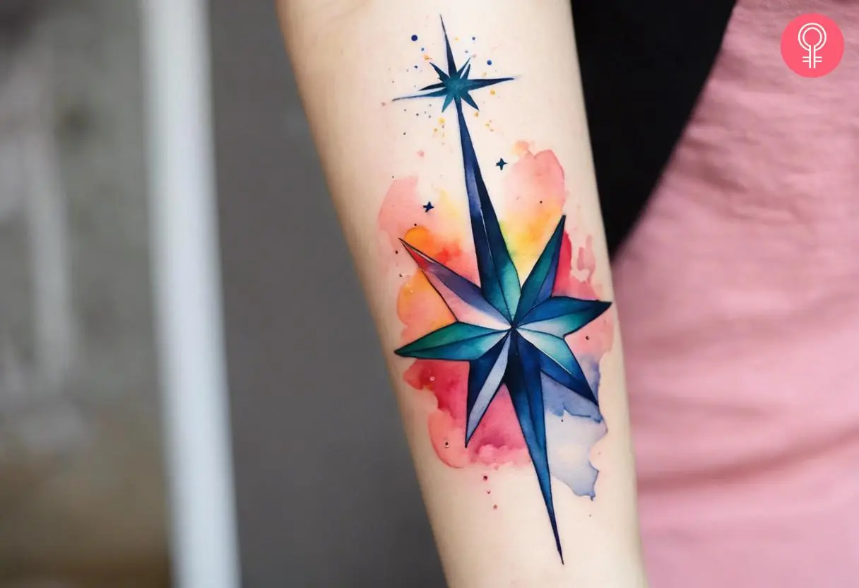 star tattoos for men 0038