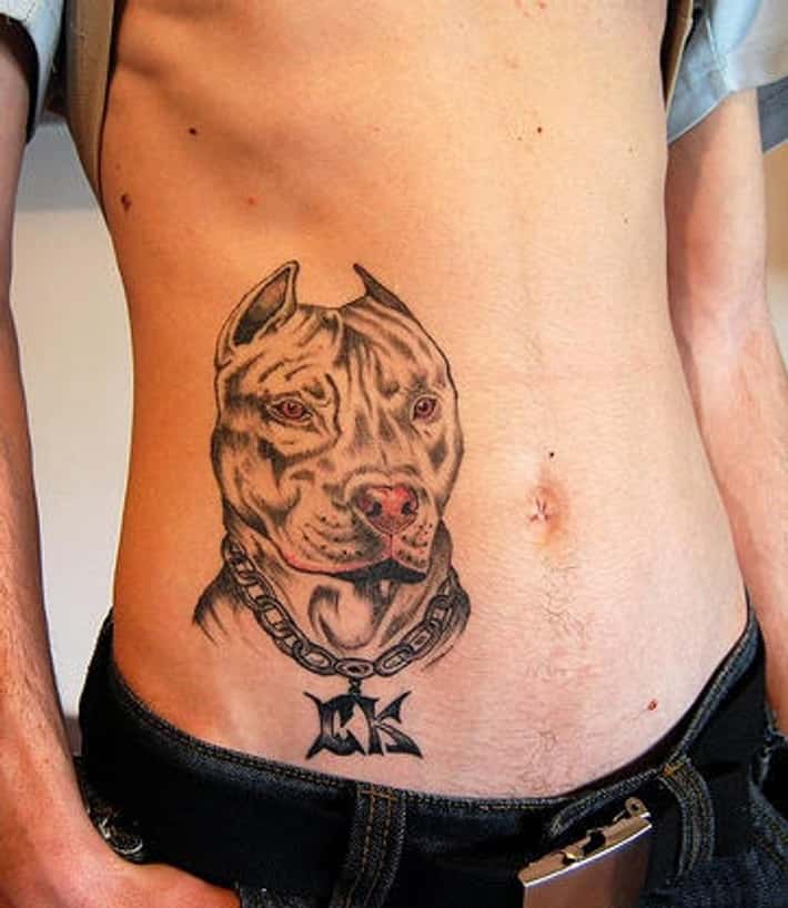 stomach tattoos for men 0014