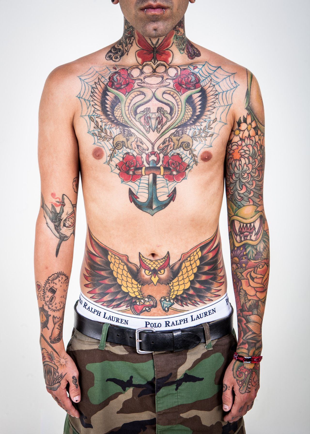 stomach tattoos for men 0023