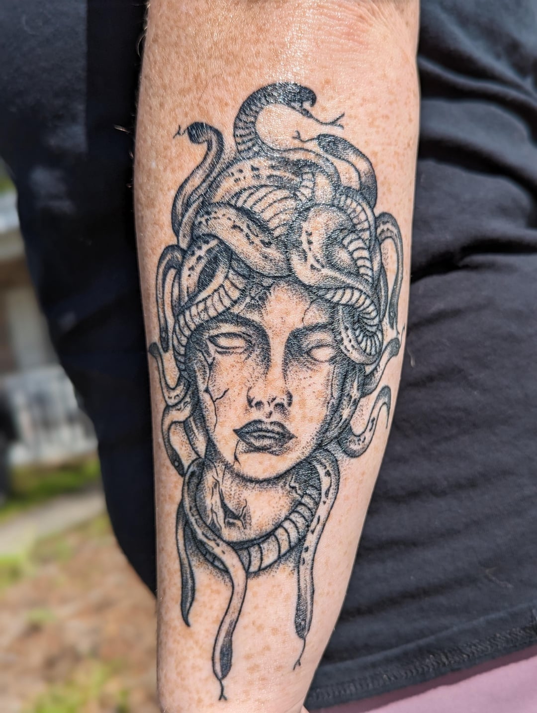 striking Medusa tattoos for men