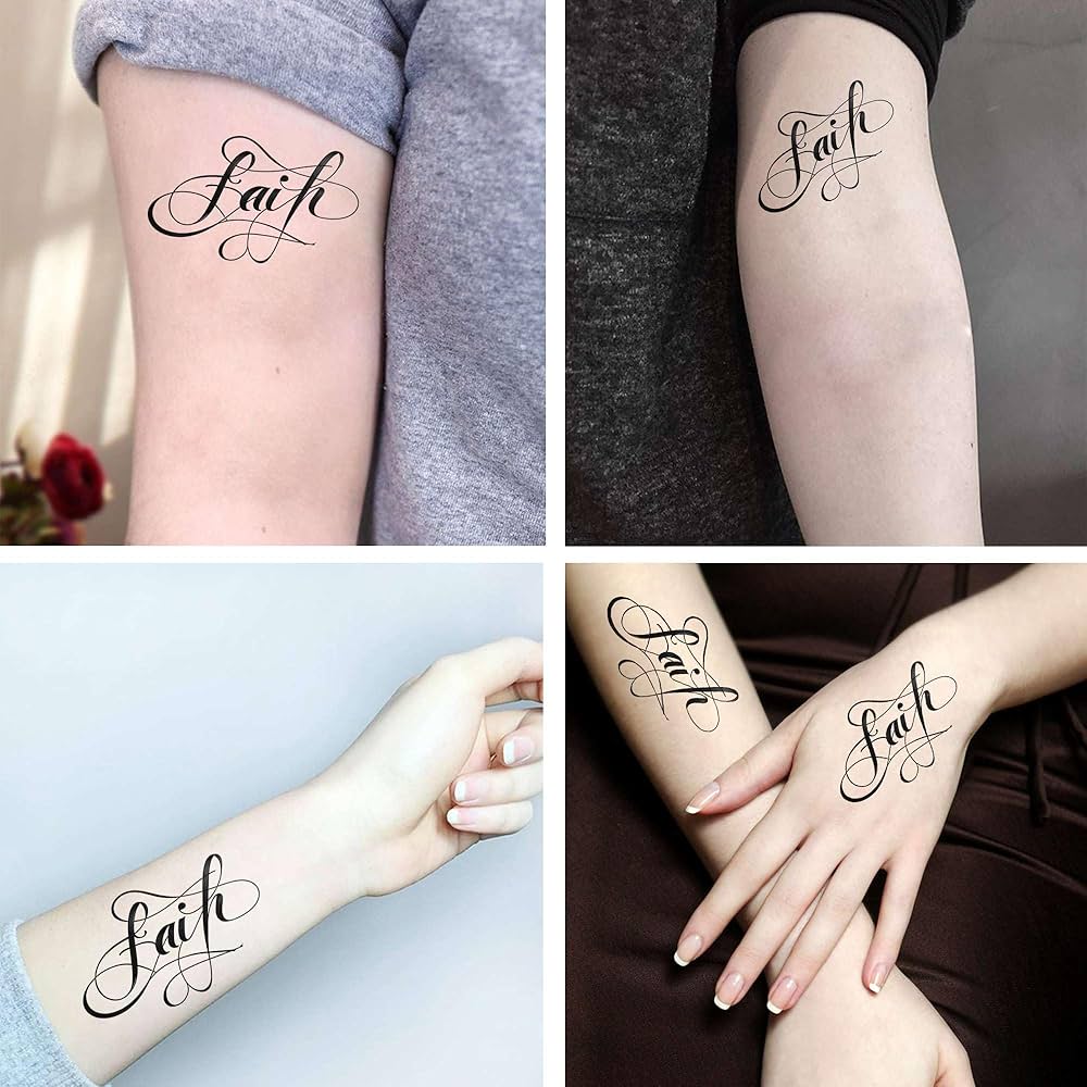 stylish faith tattoos for men