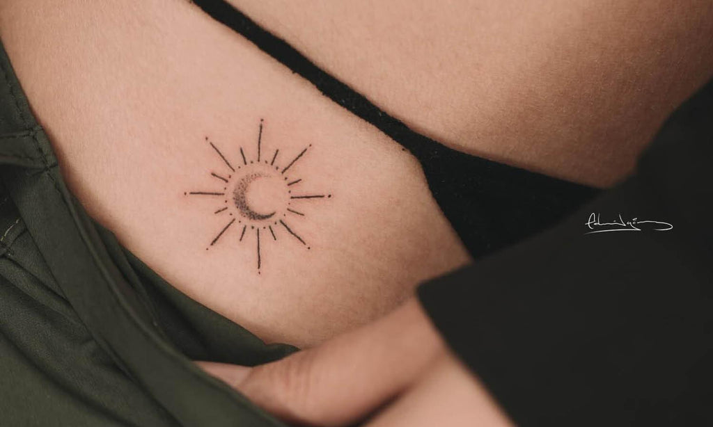 sun and moon tattoos for men 0012