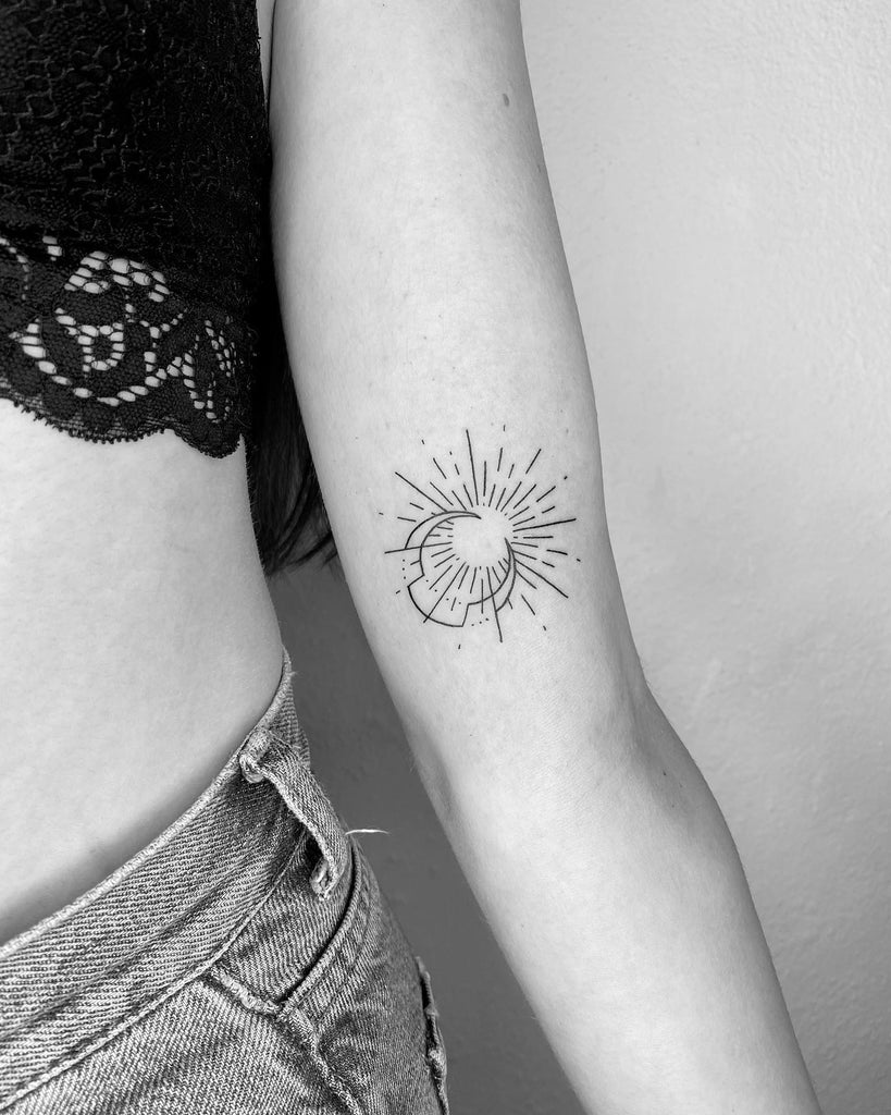 sun and moon tattoos for men 0019